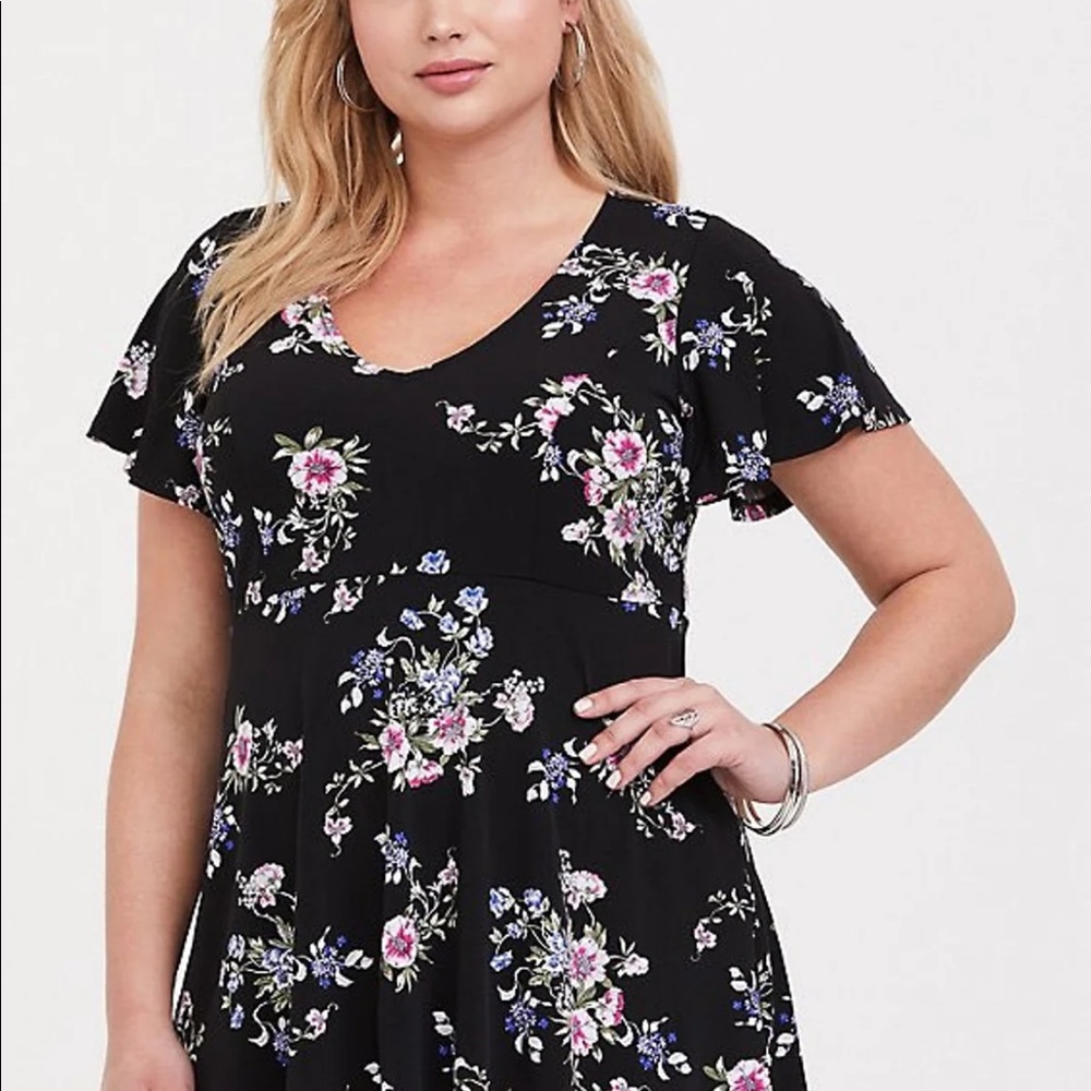Torrid babydoll style top